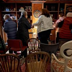 Kulturnacht...Storytelling war toll. U.a. eine Gruselgeschichte über den alten Friedhof