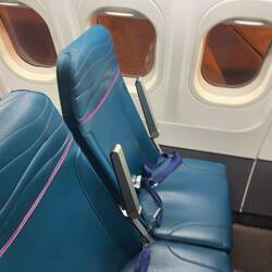 Our seats on HA556.