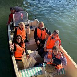 The second motorboat