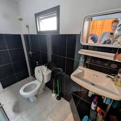 Toilet of our tiny house