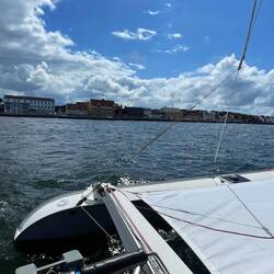 Løgstør, der westliche Ausgang des Kanals