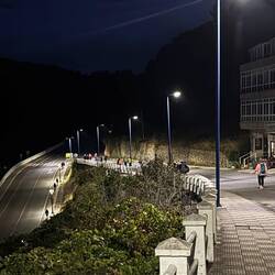 Bereits um 7:45 Uhr viele Pilger unterwegs