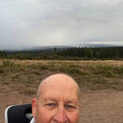 Die Regenfront kam so gegen 9 Uhr immer näher