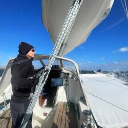 Es weht eine frische Brise bis 28 Knoten