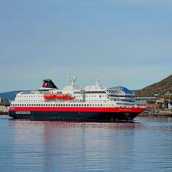 Ich wusste sogar, wann die Hurtigruten anlegt.