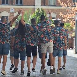 Spain has lots of groom/bride parties pre wedding