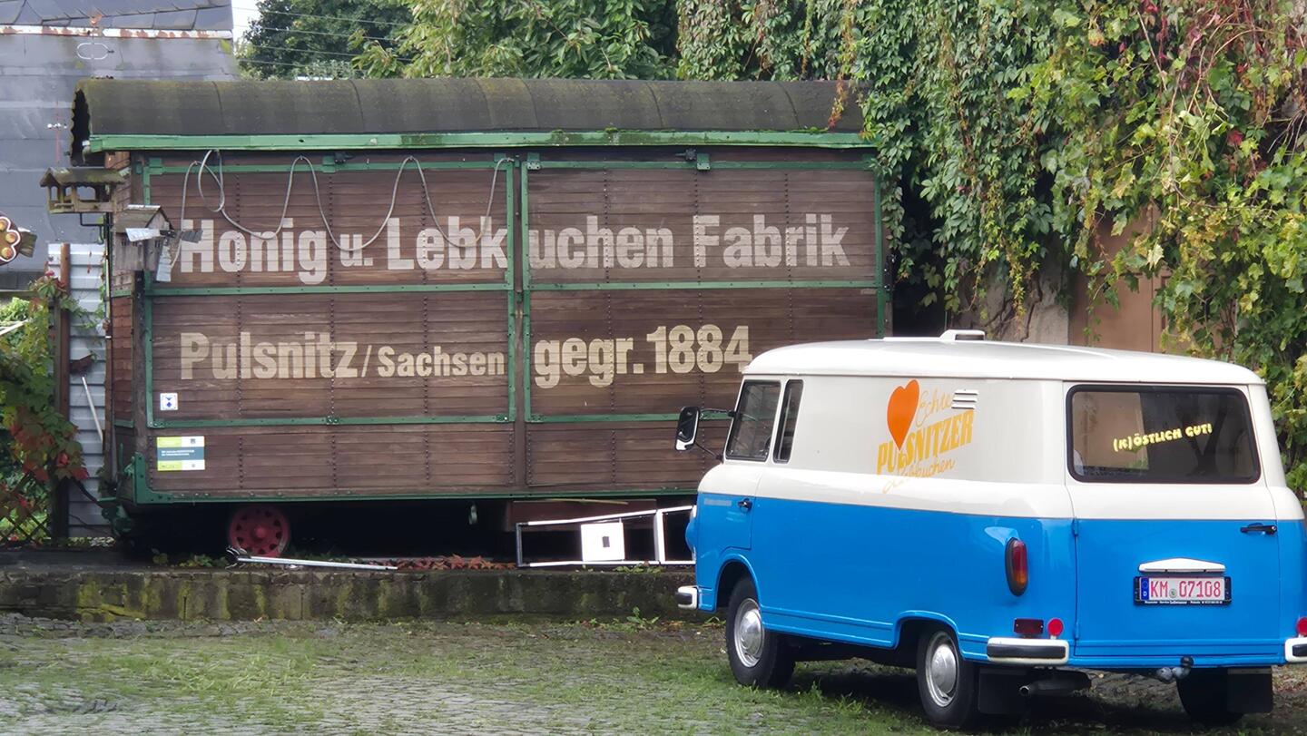 In Pulsnitz auf dem Parkplatz