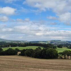 Blick in die Oberlausitzer Landschaft.