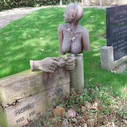 Ein eher ungewöhnlicher Grabstein