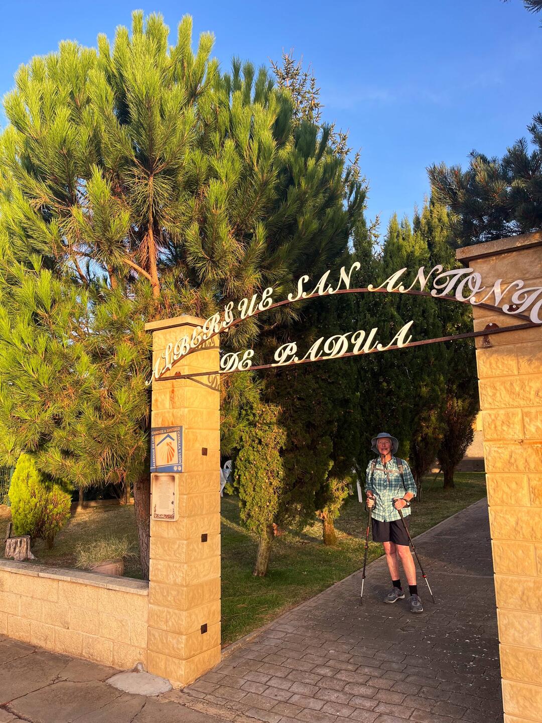 Leaving our Hostal