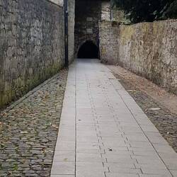 Abgebogen