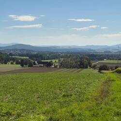 Blick nach Böhmen (CZ).