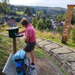 Hier kommt der 178. Stempel ins Heft. 😅