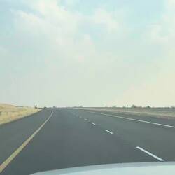 Rush hour auf der A1 gen Windhoek...