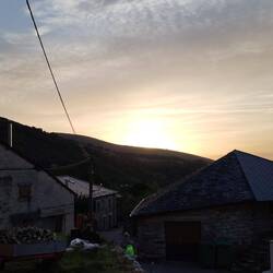 Sonnenaufgang in La Faba