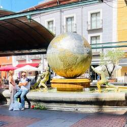 Mercado central al aire libre