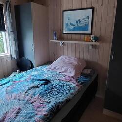 Bett war schnell wieder bezogen