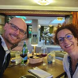 Am letzten Insel-Abendessen