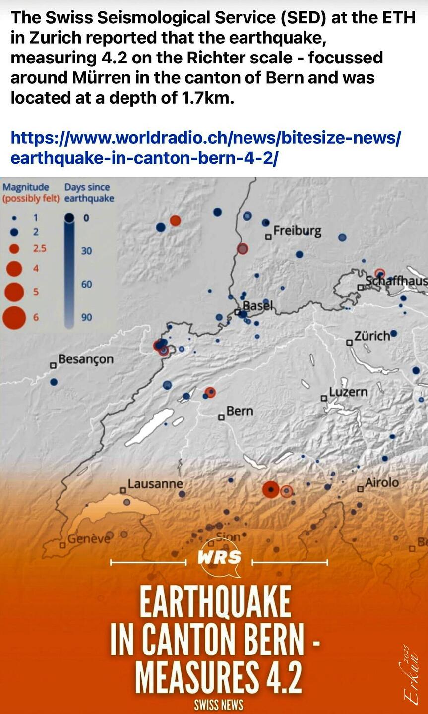 Having grown in an earthquake zone, I'm happy to have missed this one — Mürren.