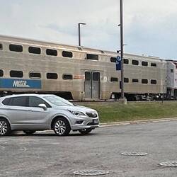 About to push me back to Chicago... 37 miles and about an hour and 15 min.