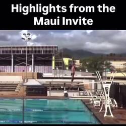 Some of Jeff's best dives at the Maui Invitational.
