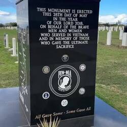 A video of the memorials for the Vietnam War, Korean War, World War II, and World War I.