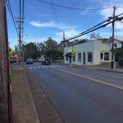 The main street at Makawao.