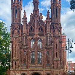 Im gotischen Stil gebaute Annenkirche