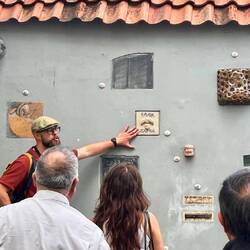 Schriftsteller aus aller Welt haben sich hier verewigt