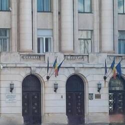 The site of Nicolei Ceausescu's final speech in Revolution Square