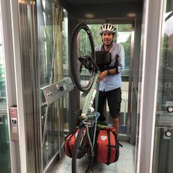 Die Perron-Lifte in Lüneburg sind irgendwie zu kurz😉