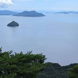 Overlooking the Seto Inland Sea