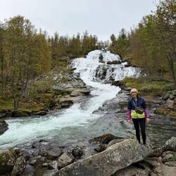 Sluppen waterfall