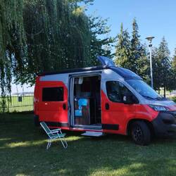 Camping beim Flugplatz