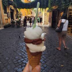 Ohne Eis geht's nicht in Italien 😋😋