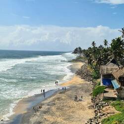 Varkala Black Beach