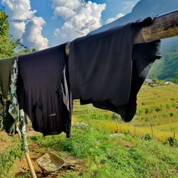 Small laundry every day!