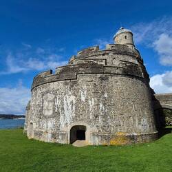 St Mawes Castle, built by Henry VIII in 1540