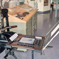 Buchdruckpresse