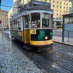 6.30am and easy to board the 28 Tram.