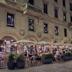 Bergamo evening. Most unlike Launceston.