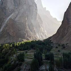 Sonnenaufgang im Nangma Valley