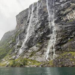 The coolest waterfall of the boat tour