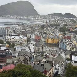 Ålesund from above