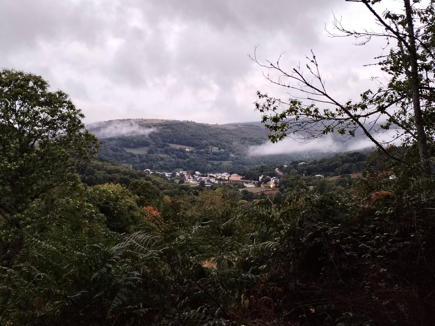 Blick auf Triacastela