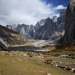 Wir sind da, am Ende des Nangma-Tals auf 3920 m