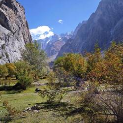 Blick Richtung Ende des Tals - mein Ziel!