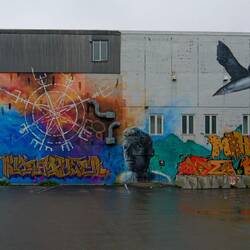 Rückseite des Polarmuseums