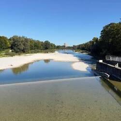 Blick zurück nach München