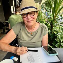 Das Gesehene wird gleich dokumentiert! 🧑‍🎨